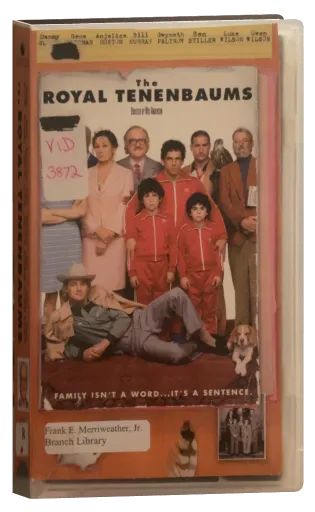 The Royal Tenenbaums VHS, Touchstone Home Entertainment