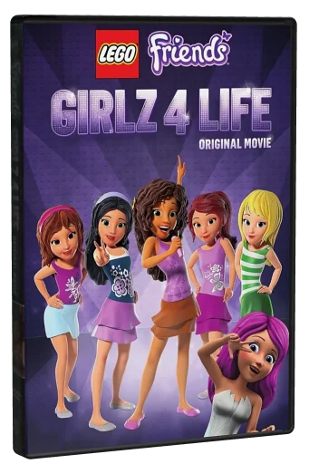 LEGO Friends: Girlz 4 Life DVD cover