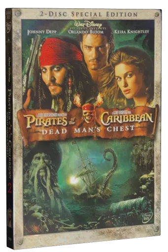 Pirates of the Caribbean: Dead Man's Chest DVD, Walt Disney Home Entertainment