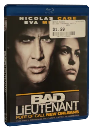 Bad Lieutenant: Port of Call New Orleans Blu-ray cover
