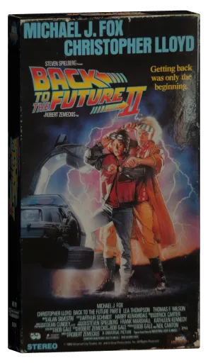 Back to the Future Part II VHS, MCA Universal Home Video