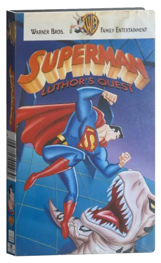 Superman: Luthor’s Quest VHS cover