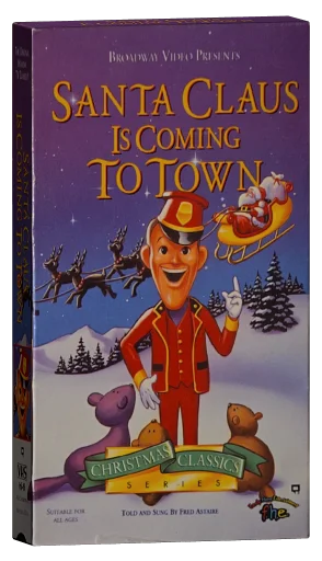 Santa Claus Is Comin' to Town VHS, Family Home Entertainment