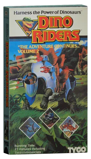 Dino-Riders VHS, Tyco Industries