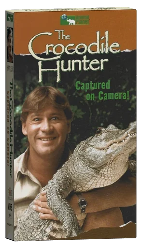 The Crocodile Hunter VHS cover