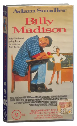 Billy Madison VHS, Universal