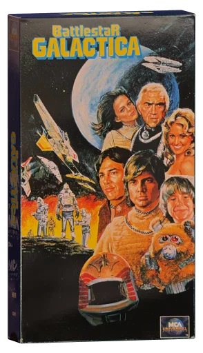 Battlestar Galactica VHS, MCA Home Video