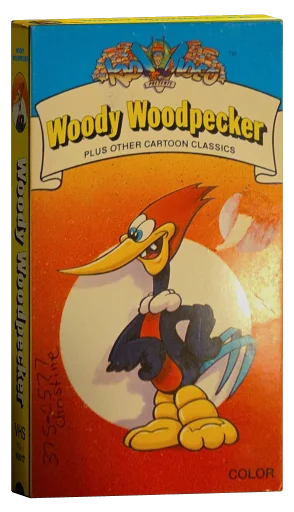 The Woody Woodpecker Show VHS cover