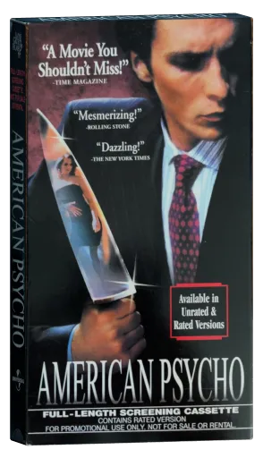 American Psycho VHS, Lions Gate Films