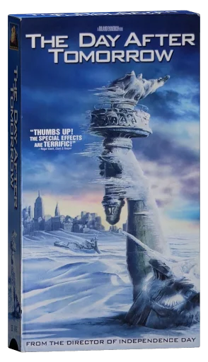 The Day After Tomorrow VHS, 20th Century Fox Home Entertainment