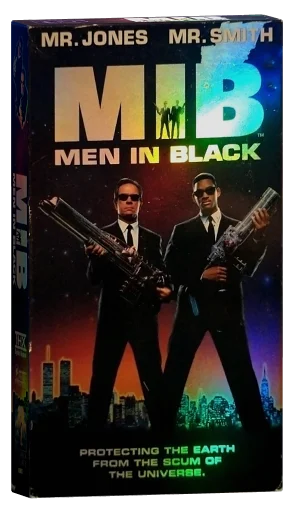 Men in Black VHS, Columbia TriStar Home Video