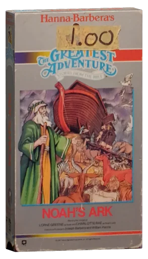 The Greatest Adventure: Stories from the Bible VHS, Hanna-Barbera