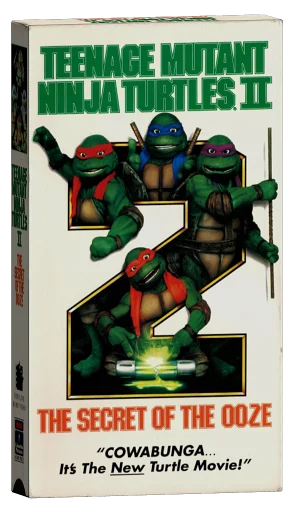Teenage Mutant Ninja Turtles II: The Secret of the Ooze VHS, RCA/Columbia Pictures Home Video