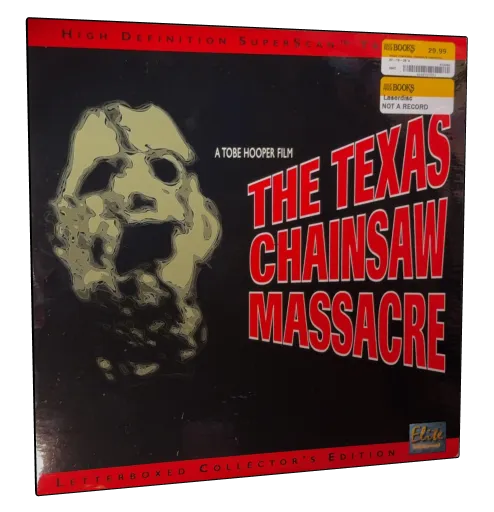 The Texas Chain Saw Massacre Laserdisc, Elite Entertainment