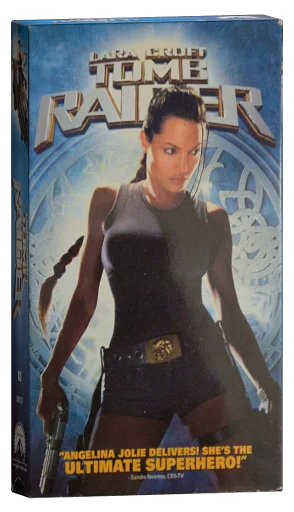 Lara Croft: Tomb Raider VHS, Paramount