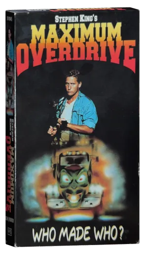 Maximum Overdrive VHS, HGV Video Productions
