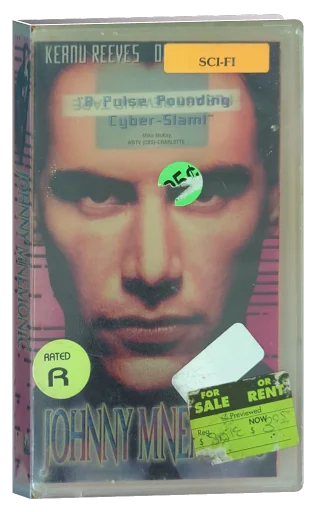 Johnny Mnemonic VHS, TriStar Home Video
