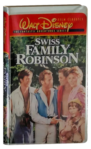 Swiss Family Robinson VHS, Walt Disney Home Video
