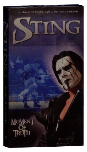 Sting: Moment of Truth VHS cover