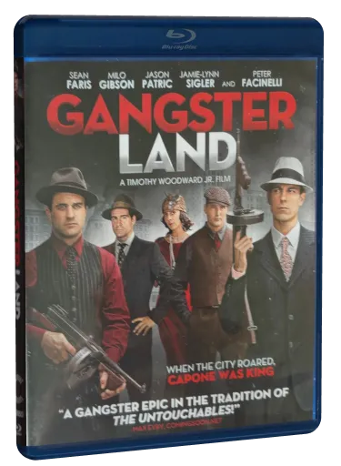 Gangster Land Blu-ray cover