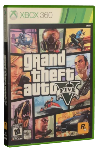 Grand Theft Auto V DVD cover