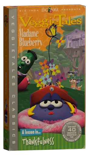VeggieTales: Madame Blueberry VHS, Warner Home Video