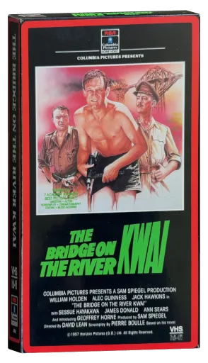 The Bridge on the River Kwai VHS, RCA/Columbia Pictures Home Video