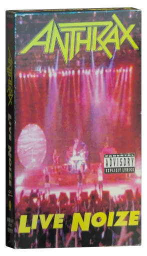 Anthrax: Live Noize VHS cover