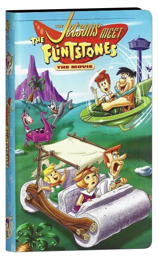 The Jetsons Meet the Flintstones VHS, Warner Bros.