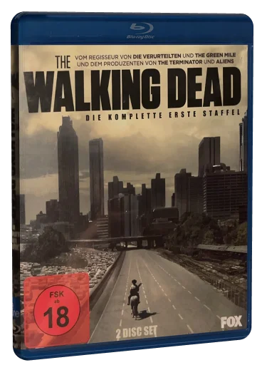 The Walking Dead: The Complete First Season Blu-ray cover