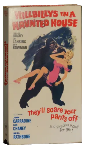 Hillbillys in a Haunted House VHS, GoodTimes Home Video