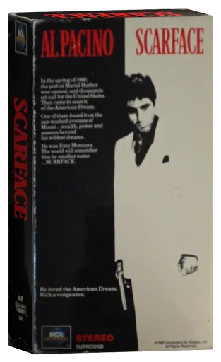 Scarface VHS, MCA Home Video