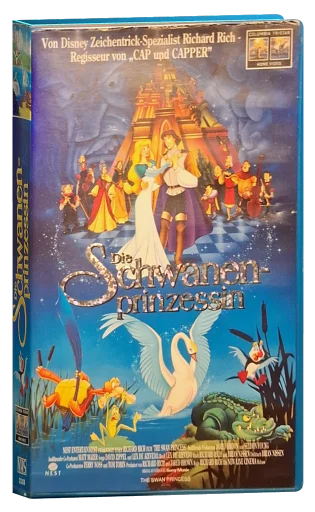 The Swan Princess VHS, Columbia TriStar Home Video