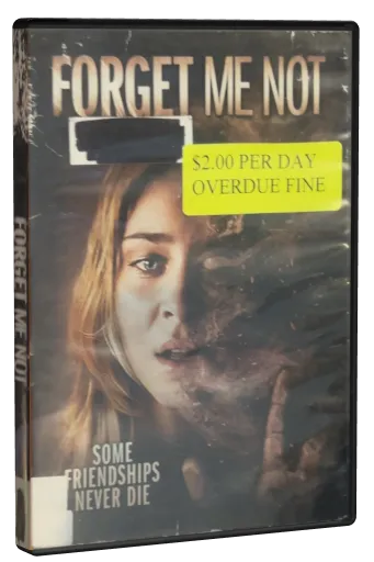 Forget Me Not DVD cover