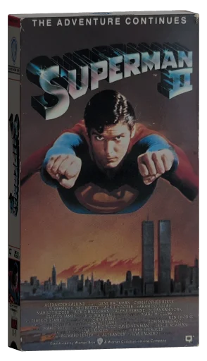 Superman II VHS, Warner Home Video