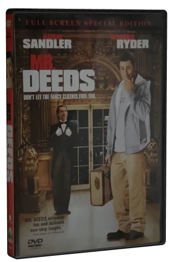 Mr. Deeds DVD, Columbia Pictures