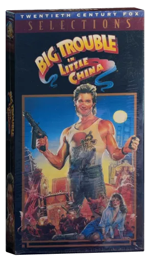 Big Trouble in Little China VHS, Twentieth Century Fox Home Entertainment