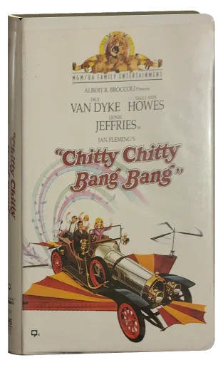Chitty Chitty Bang Bang VHS, MGM/UA Home Video