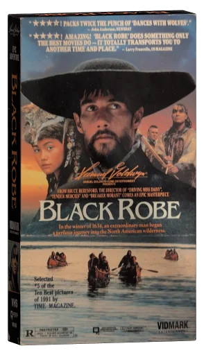 Black Robe VHS cover