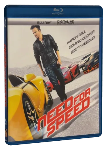 Need for Speed Blu-ray, Touchstone Home Entertainment