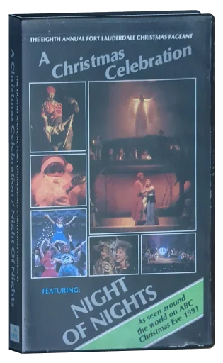 A Christmas Celebration VHS cover