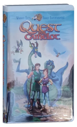 Quest for Camelot VHS, Warner Bros. Family Entertainment