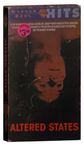 Altered States VHS, Warner Bros.