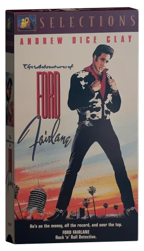 The Adventures of Ford Fairlane VHS, 20th Century Fox Home Entertainment