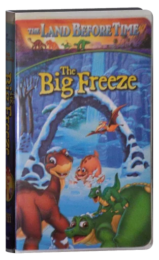 The Land Before Time VIII: The Big Freeze VHS, Universal
