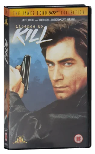 Licence to Kill VHS, Warner Home Video