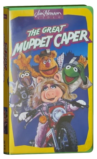 The Great Muppet Caper VHS, Jim Henson Video