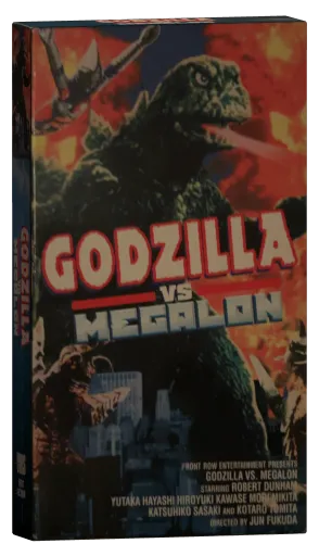 Godzilla vs. Megalon VHS cover