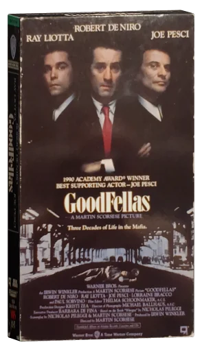 GoodFellas VHS, Warner Home Video