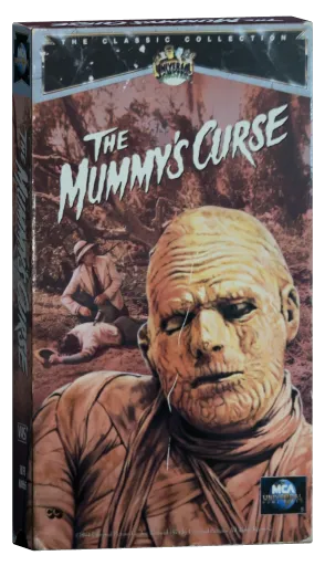 The Mummy's Curse VHS, MCA Home Video
